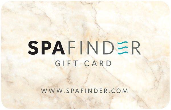 We are now accepting Spa Finder Gift Cards