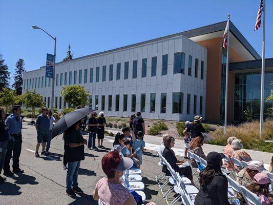 New City Hall building.