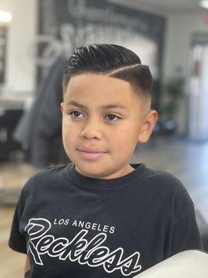 Comb over done by Juan Ig tapiathebarber