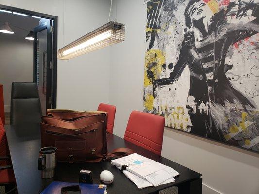 We are located in East Village! Clean professional environment.