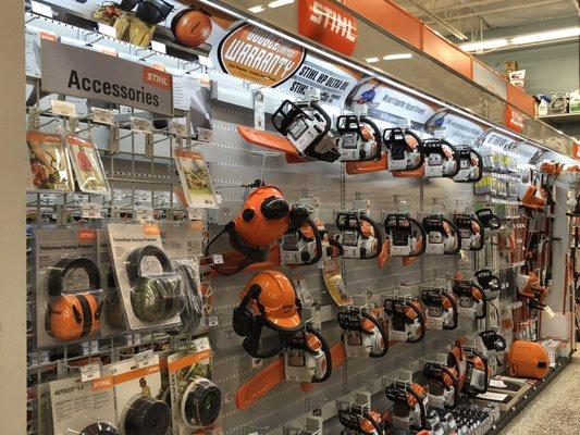 Licensed Stihl dealership and repair facilities