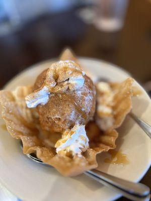 Fried ice cream