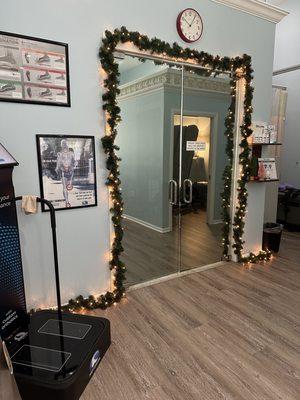 So festive for Christmas! We love Paisley Chiropractic!