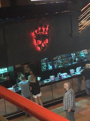 Main floor bar