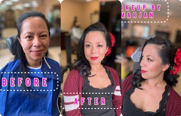 Makeup and style in Oc,Ca by Marjan