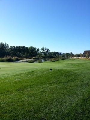 Green looking towards the 3rd tee box