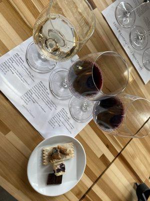 Our spring flights and bites... a wine club like no other