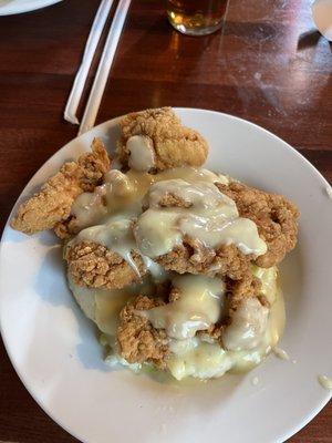 Country fried chicken bowl