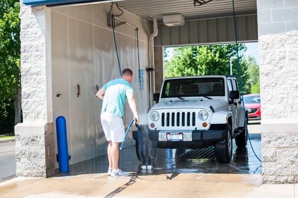 We are pleased to announce the addition of a new underbody wash system in our Self-Service Bays