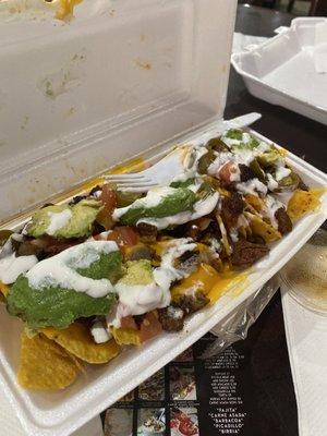 Loaded nachos (small)