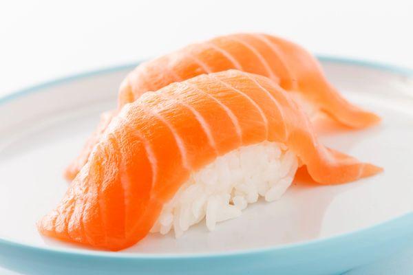 salmon sushi