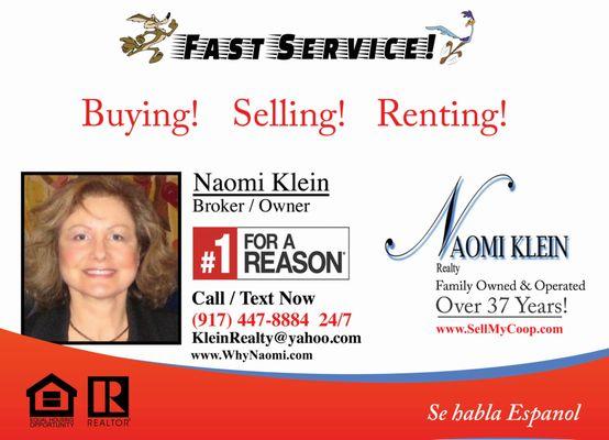 Buying, Selling, Renting
 Fast Service!