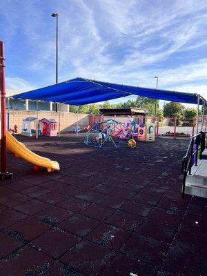 Nice playground shade for children