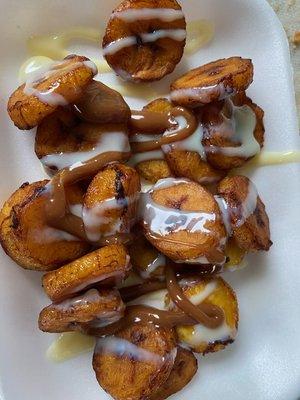 Fried bananas!