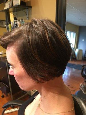 Short layered cut by DJ.