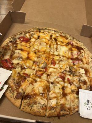 sweet and spicy pizza