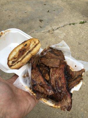 Brisket sandwich