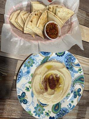 Hummus with pita