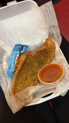 1pc Hand battered fish