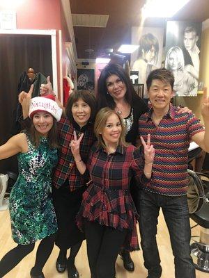 Happy Holidays from Edward salon