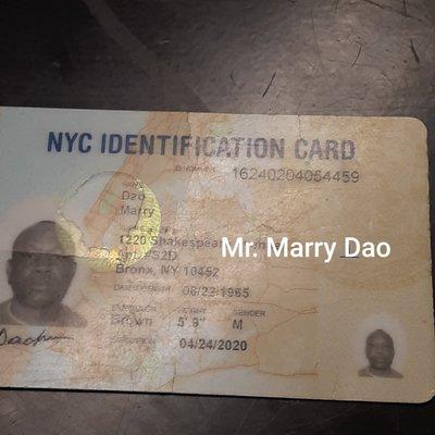 Nyc ID