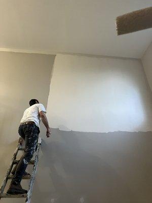 Wall color change