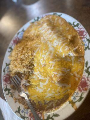 Chicken enchiladas