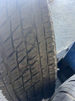 Faulty tire