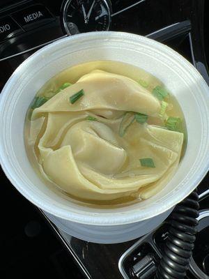 Wonton Soup (Pretty good)