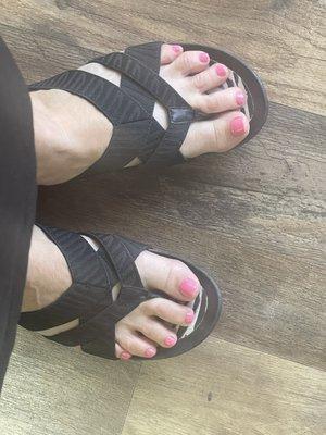 Fresh pedi!!!