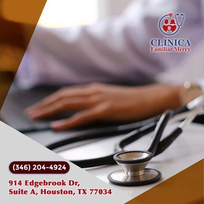 Clínica Familiar Mercy
.
914 Edgebrook Dr, Suite A, Houston, TX 77034
.
(346) 204-4924