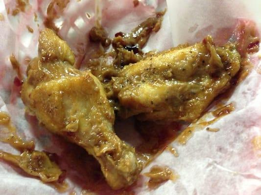 Peanut butter and jelly wings