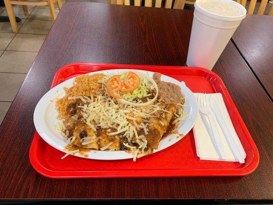 #21 enchiladas