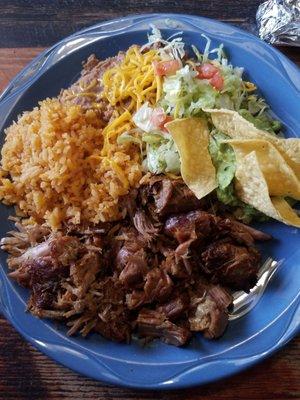 Carnitas platter!