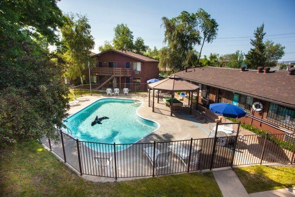 Solar Heated Pool