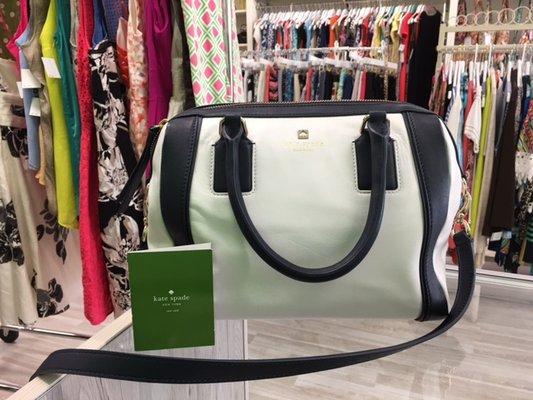 Our purse inventory is amazing. Designer pieces from Kate Spade, Michael Kors, Brighton, Lilly Pulitzer, Vera Bradley, Spartina and more.