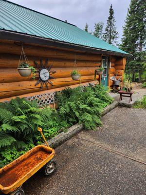 Main lodge entrance