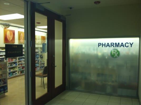 Pharmacy on first floor