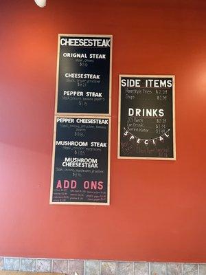 Menu Board