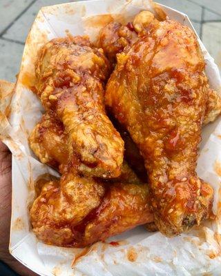 Hot honey Drumsticks