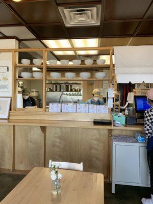 Very clean open kitchen