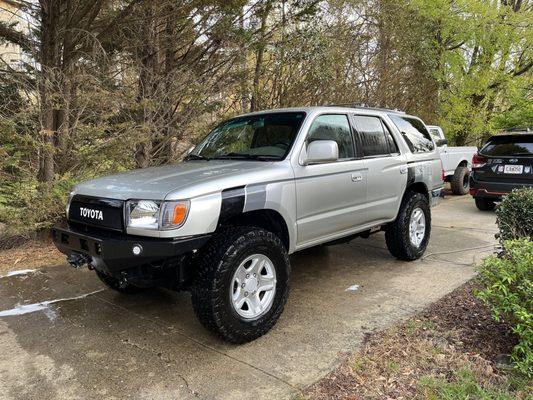 My 4Runner I trust them to do alignments on.