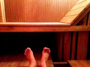 Sweat it out in Sauna