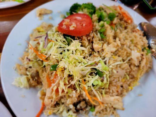 Thai Fried Rice w/ Chicken