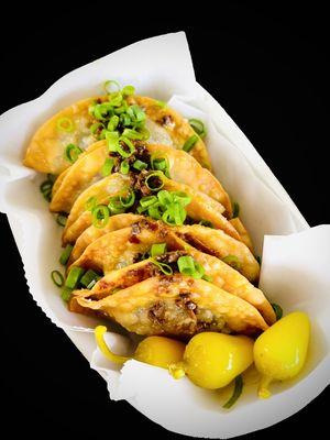 Crispy Sisig Dumplings