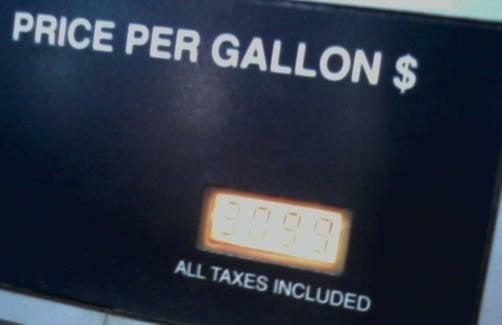 This is regular unleaded.  30 cents above the street sign price, for the opportunity of being able to ask to check your oil.