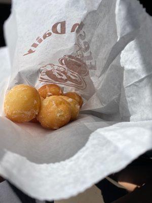 Half a dozen donut holes