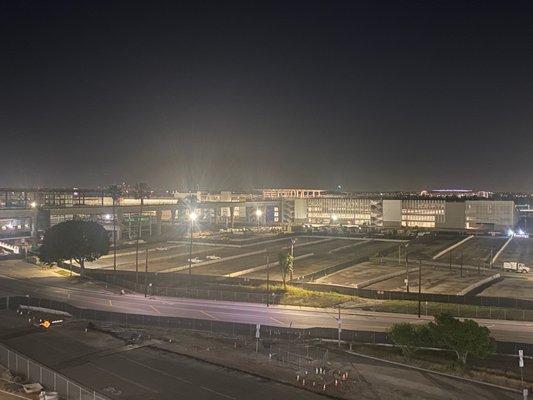 That is the new LAX central parking, car rental building in March 2022. Getting close.