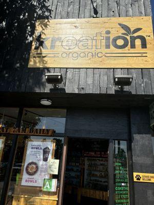 Kreation Organic in Brentwood