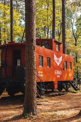 Caboose donated to the park